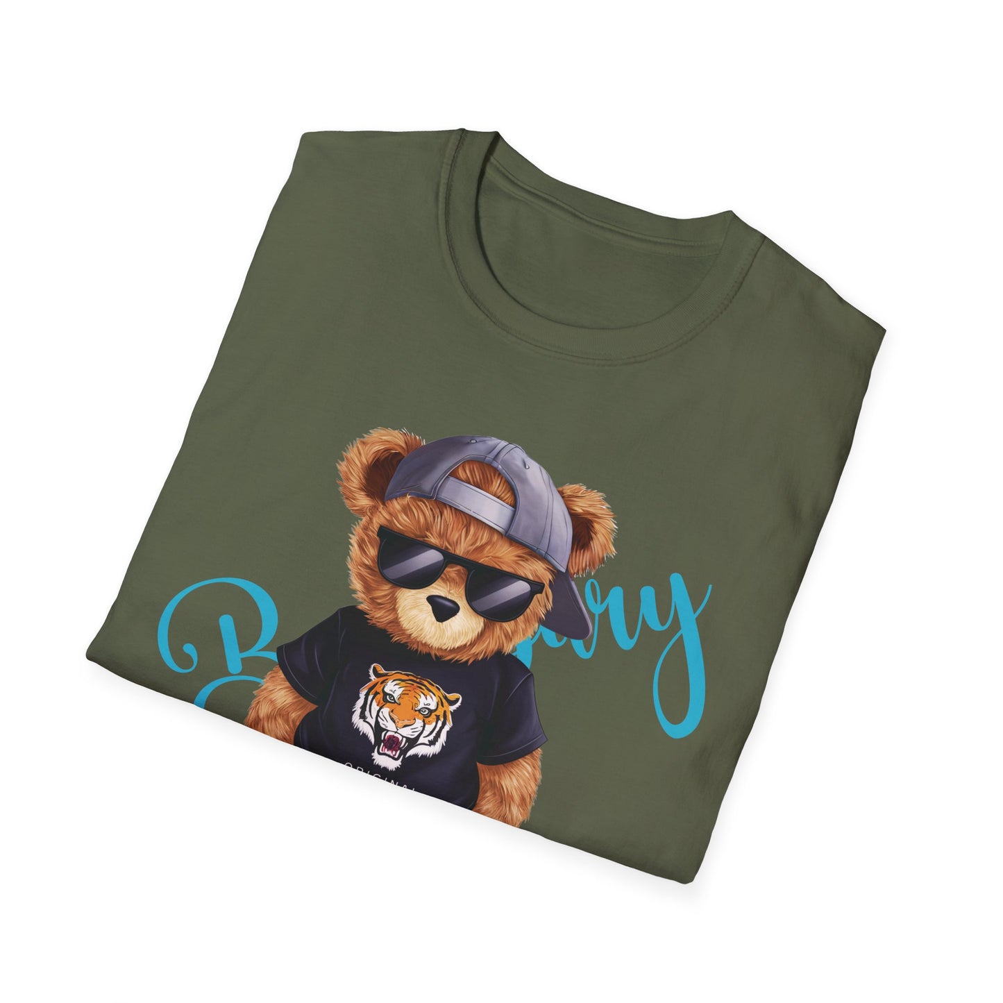 Soft Style T-Shirt for Women &  Men-Casual Bear T-Shirts: Effortlessly Cool and Comfortable