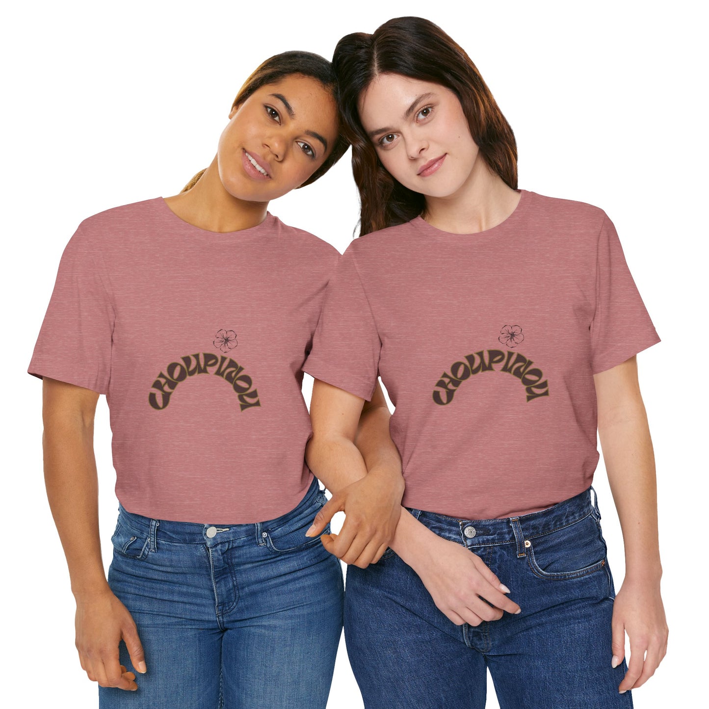 Croquignon Graphic Tee — Retro Arch Logo Short Sleeve T-Shirt
