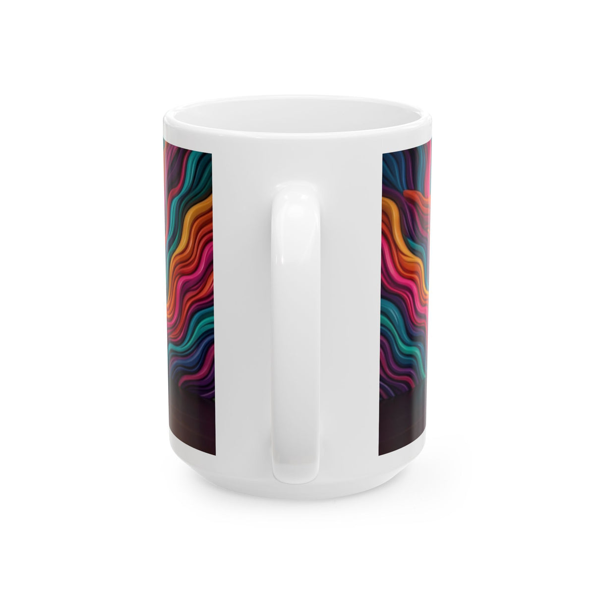 Solar Cosmic Brews Ceramic Mug, 15oz Mug, Coffe lover Mug ,