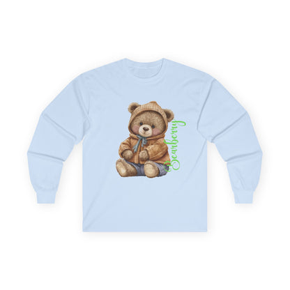 Cute Teddy Bear Long Sleeve Tee