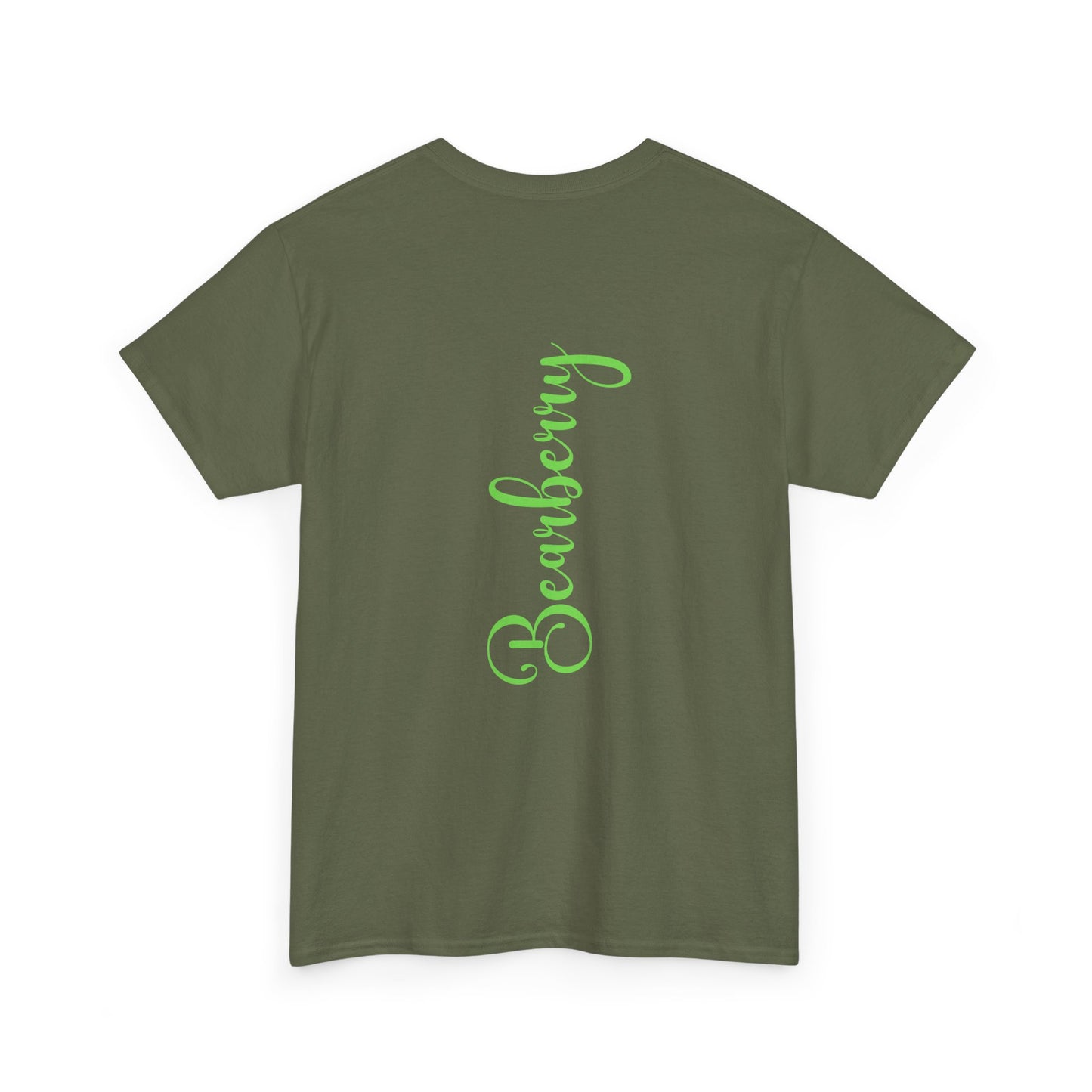 Teddy Bear Graphic Tee — Cozy Bear Illustration with 'Bearberry' Script