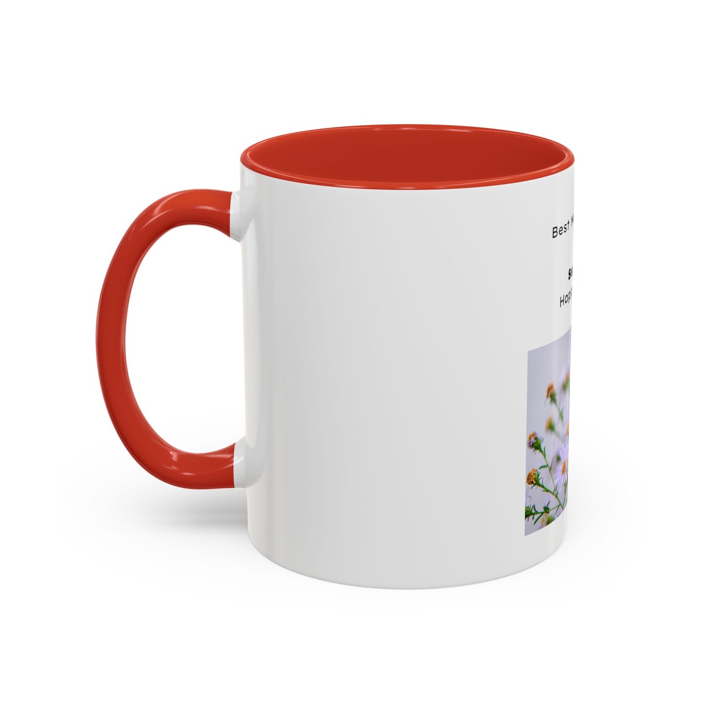 September Mom Floral Coffee Mug — "Best Mom are born in September" Mother's Day Gift (11/15oz)