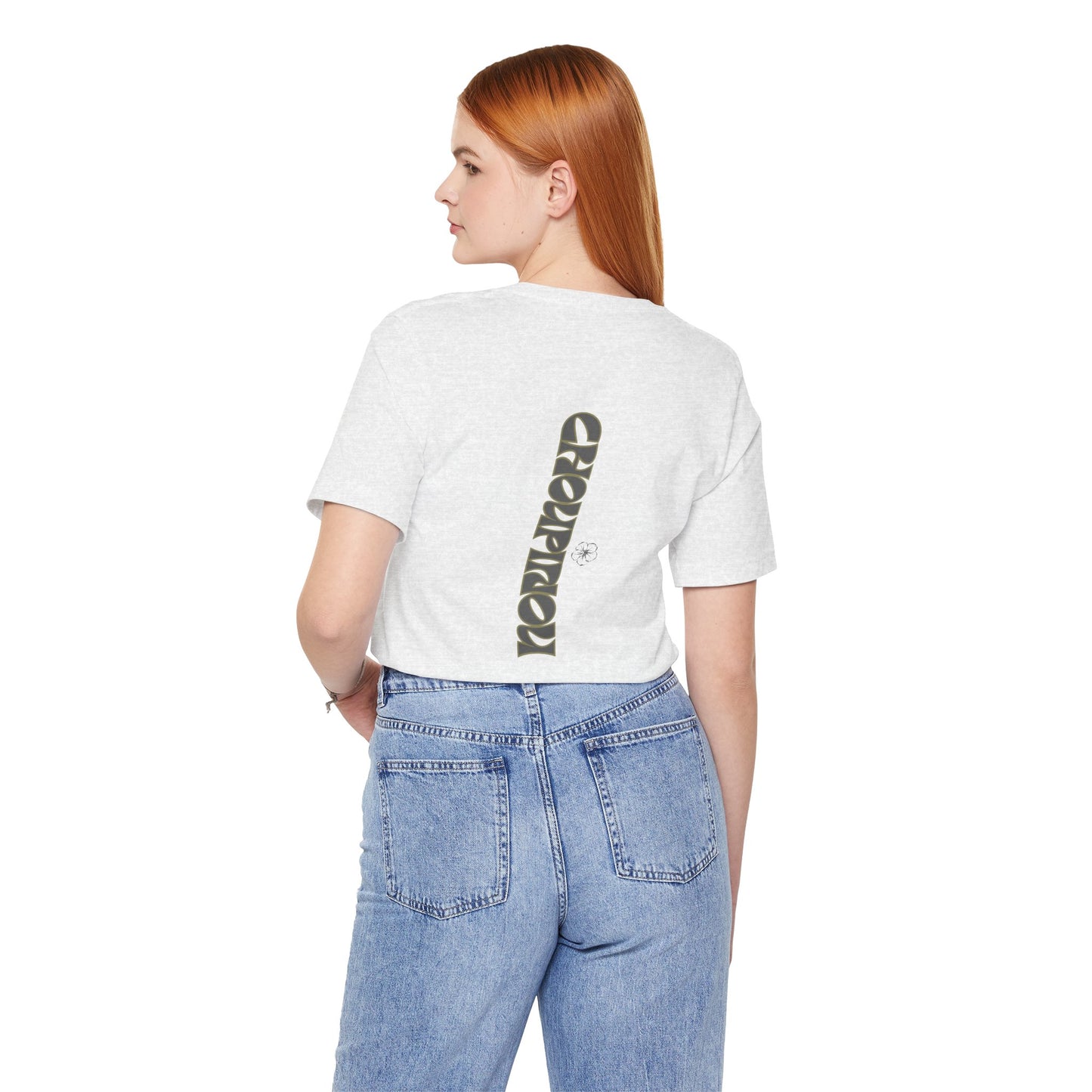 Croquignon Graphic Tee — Retro Arch Logo Short Sleeve T-Shirt