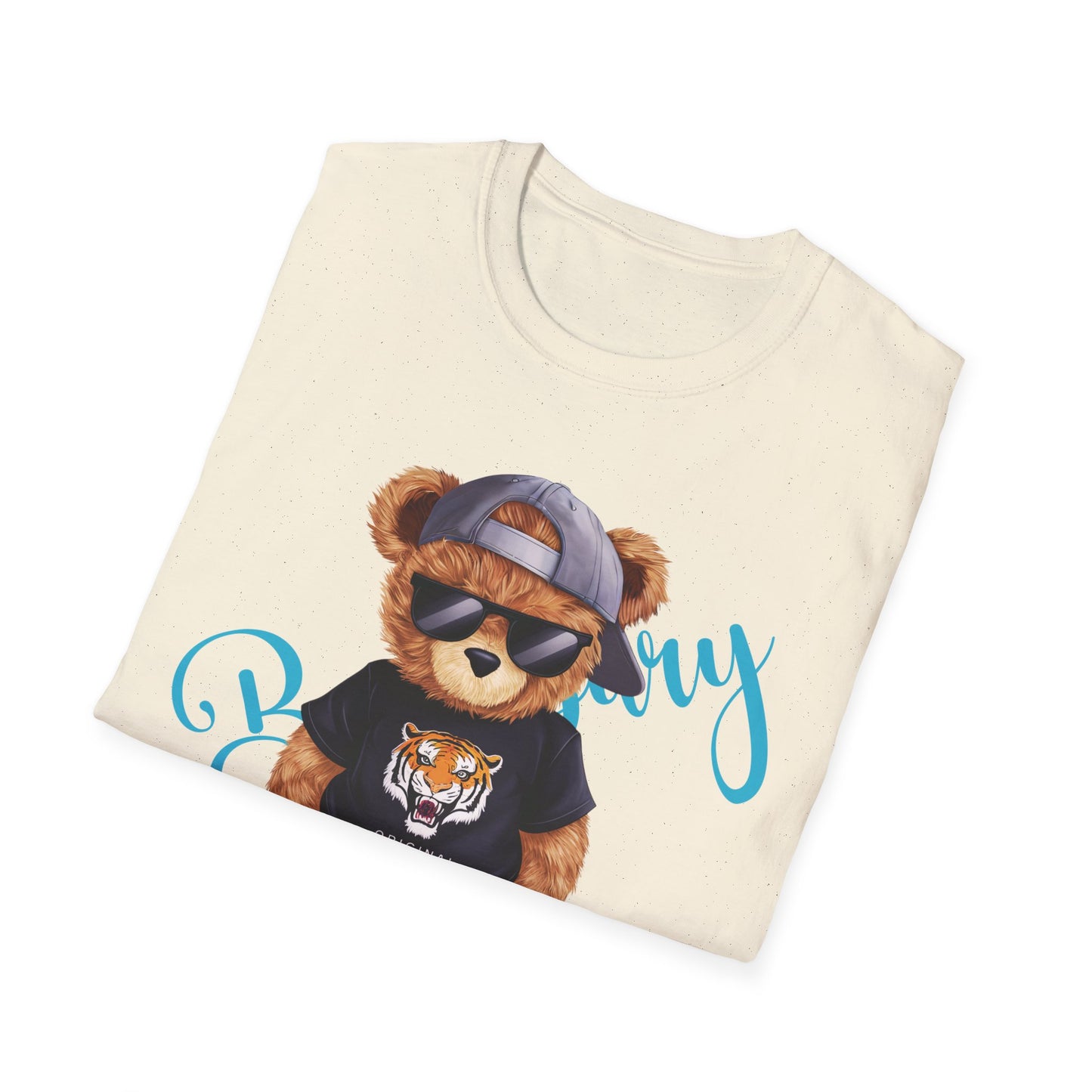 Soft Style T-Shirt for Women &  Men-Casual Bear T-Shirts: Effortlessly Cool and Comfortable