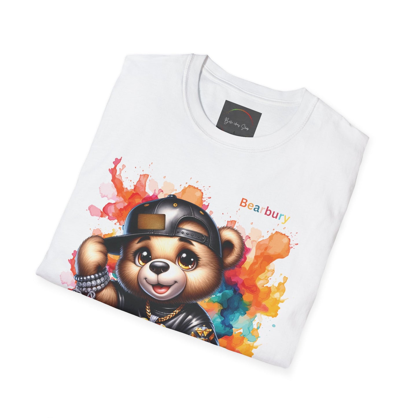 Soft Style T-Shirt for Men & Women Casual Bear T-Shirts: Effortlessly Cool and Comfortable