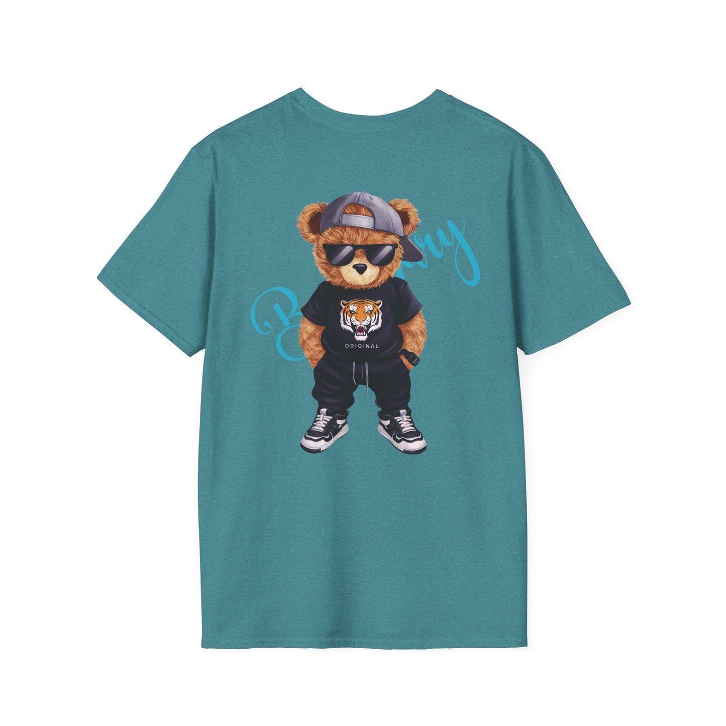 Soft Style T-Shirt for Women &  Men-Casual Bear T-Shirts: Effortlessly Cool and Comfortable