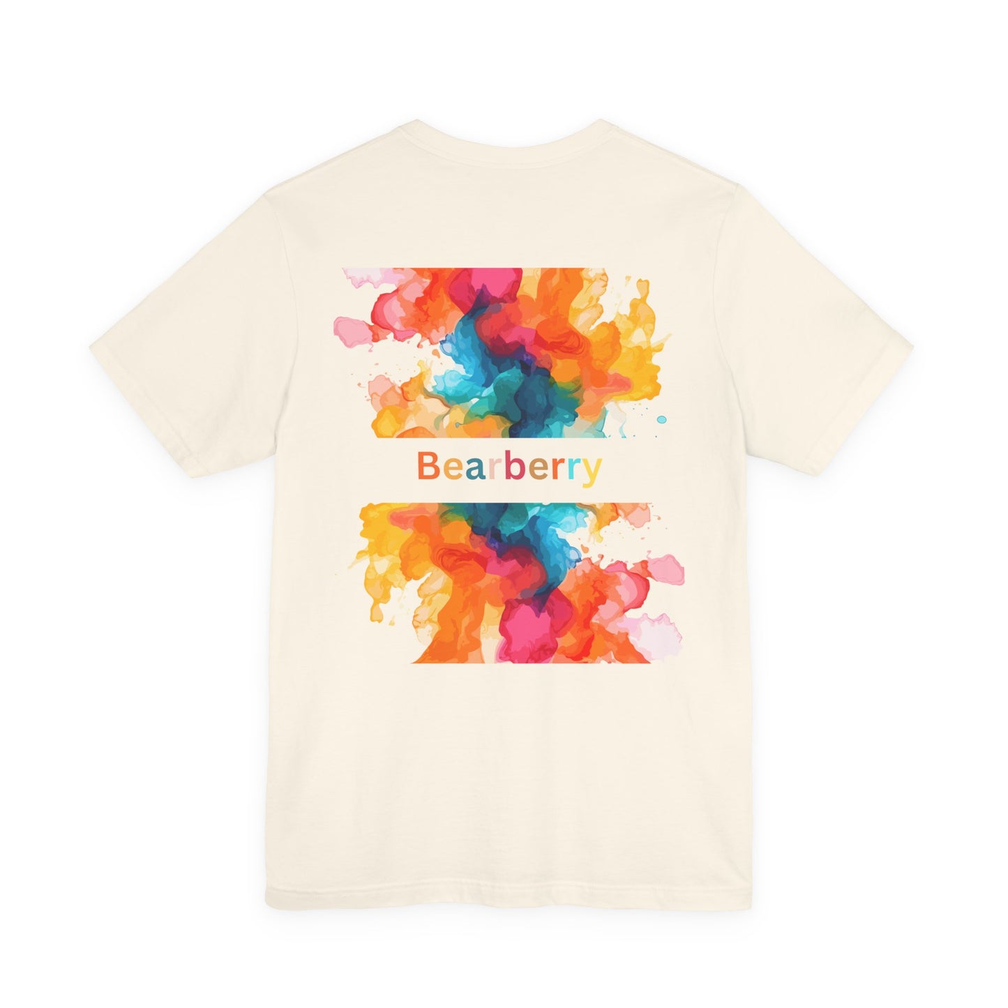 Bearberry Streetwear Tee — Colorful Skate Teddy Graphic T-Shirt