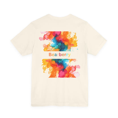 Bearberry Streetwear Tee — Colorful Skate Teddy Graphic T-Shirt