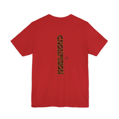 Croquignon Graphic Tee — Retro Arch Logo Short Sleeve T-Shirt