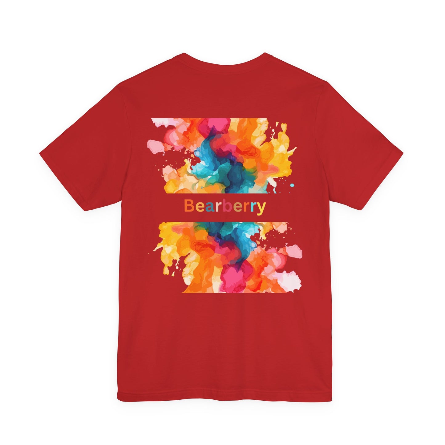 Bearberry Streetwear Tee — Colorful Skate Teddy Graphic T-Shirt