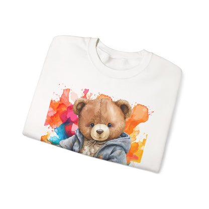 Bearberry Watercolor Teddy Sweatshirt