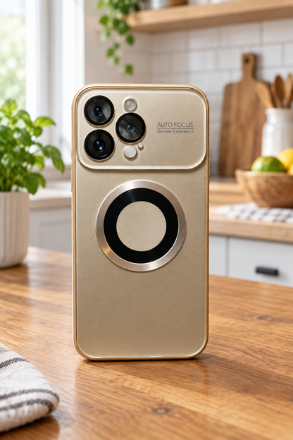 Gold with a Tint of Pink-IPhone 15 Pro Max phone case, iPhone 15 Pro Max MagSafe case