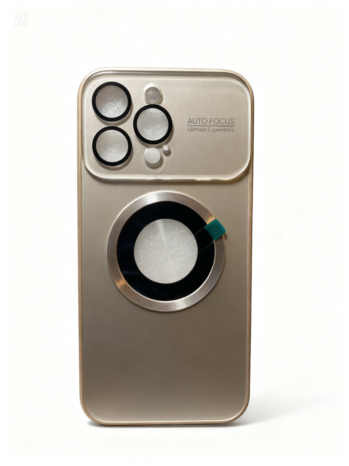 Gold with a Tint of Pink-IPhone 15 Pro Max phone case, iPhone 15 Pro Max MagSafe case