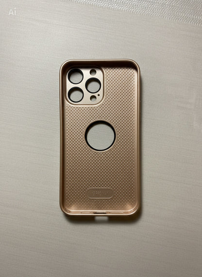 Gold with a Tint of Pink-IPhone 15 Pro Max phone case, iPhone 15 Pro Max MagSafe case